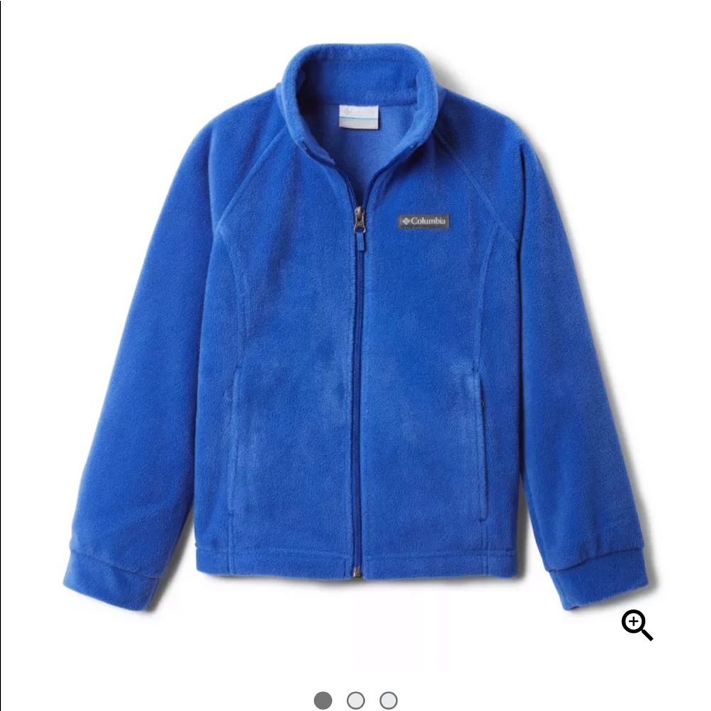 COPY - Columbia royal blue fleece jacket